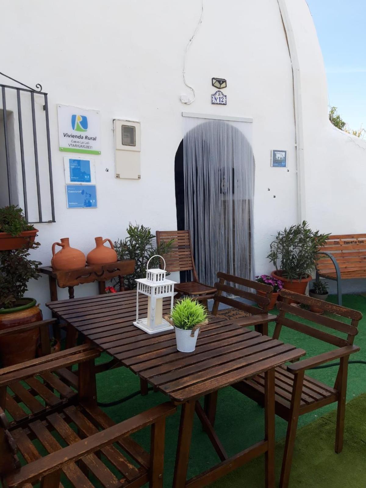 Vila Cueva La Loli Guadix Exteriér fotografie