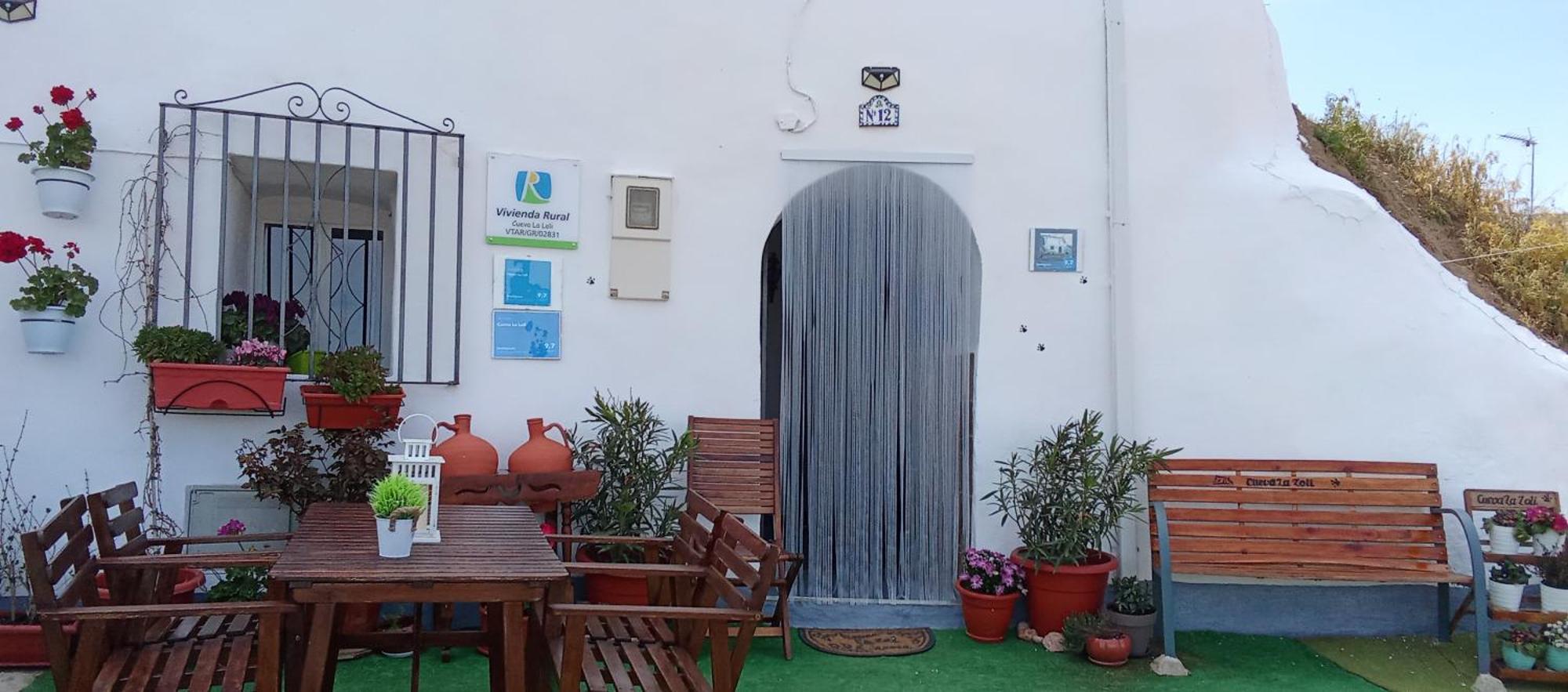 Vila Cueva La Loli Guadix Exteriér fotografie